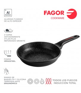 26CM SARTEN ALUTHERM ALUMINIO FAGOR