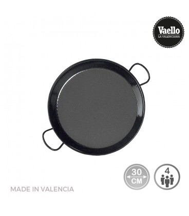 30CM PAELLERA ESMALTADA PARA IND Y VIT