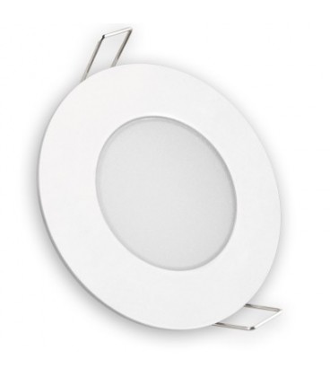 8W FRIA ARO LED FIJO IP65 REDONDO BLANCO