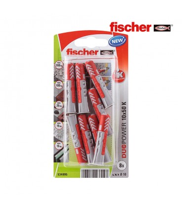 BLISTER 8 TACOS 10X50 DUOPOWER FISCHER