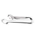 Pinza para hielo acero inox 18cm