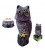 BUHO CON CABEZA GIRATORIA AHUYENTA AVES 