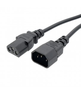 Cable de alimentación IEC C13 a C14 1.8M