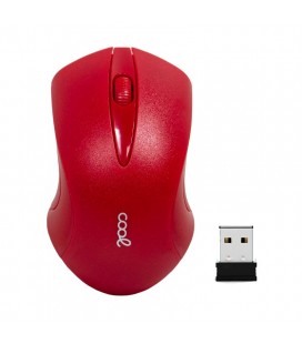 Ratón Inalámbrico COOL Indiana Rojo