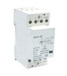 Contactor 250 VAC trifásico. 25A