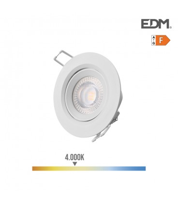 5W 4,000K DOWNLIGHT LED EMPOTRABLE