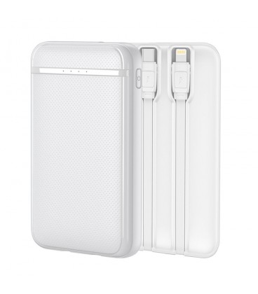 Bateria Externa 5000 mAh Blanco