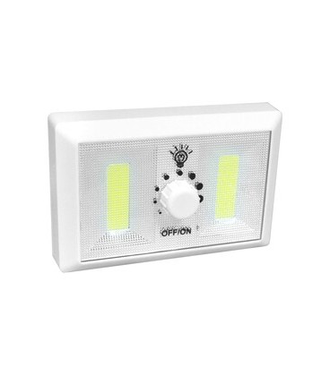 Luz armario doble LED COB 3W + DIMMER