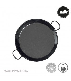 36CM PAELLERA ESMALTADA PARA IND Y VIT