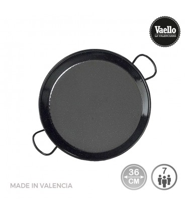 36CM PAELLERA ESMALTADA PARA IND Y VIT