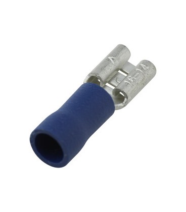 Terminal preaislado hembra 6'3mm