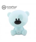 Luz de noche infantil LED Osito 3W Azul