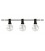 Guirnalda LED solar de 10 bombillas