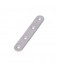 PLACA ACERO INOX 100x19x2mm