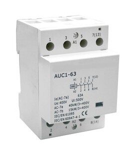 Contactor 250 VAC trifásico. 63A