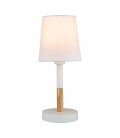 LAMPARA DE MESA E14 BLANCA