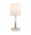 LAMPARA DE MESA E14 BLANCA