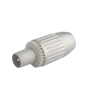 CLAVIJA TV METALICA 9,5MM MACHO