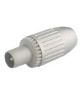 CLAVIJA TV METALICA 9,5MM MACHO