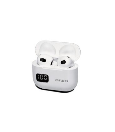 Auricular de botón Bluetooth 5.3 BLANCO
