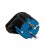 Clavilla schuko s/lateral Negre