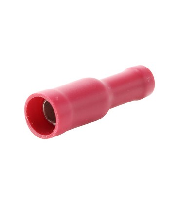Terminal hembra rojo