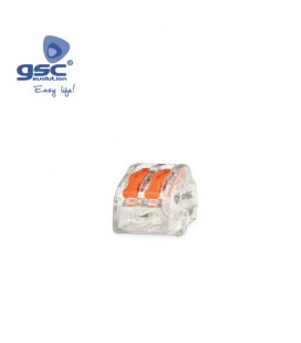 Conector empalme 2 tomas 0.75-2.5mm