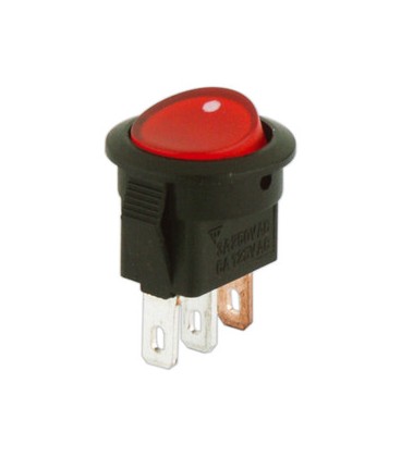 Interruptor unipolar empotrable basculan