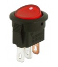 Interruptor unipolar empotrable basculan
