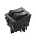 Interruptor unipolar doble tecla