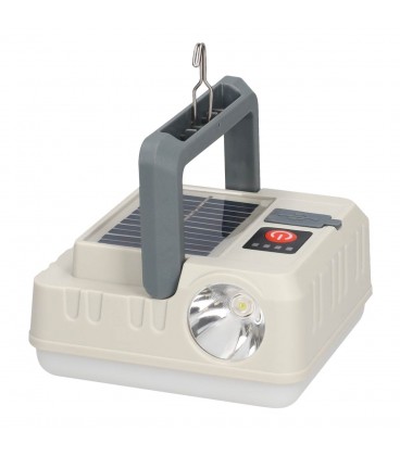 Linterna solar LED recargable 290lm