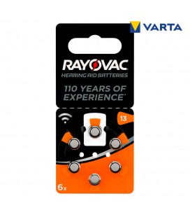MICRO PILA AUDIFONO RAYOVAC ZA13 1,45V