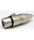 3p XLR Hembra a RCA Macho
