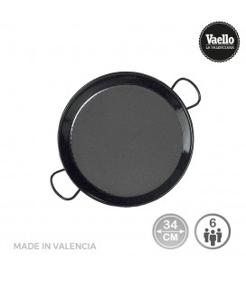 34CM PAELLERA ESMALTADA PARA IND Y VIT