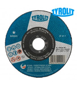 DISCO DE CORTE BOMBEADO 42C 115x2,5x22,2