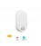 Aplique pared ovalado LED Doko con senso