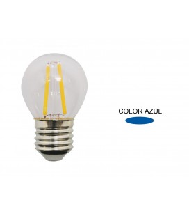 ESFERICA LED AZUL 1,5W E27