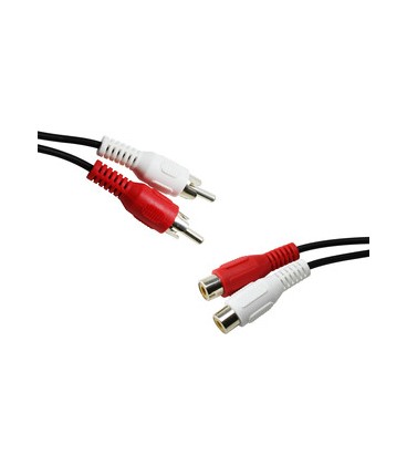 Conexión audio 2 ma RCA a 2 hem RCA