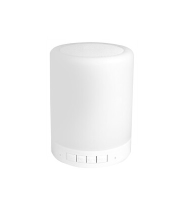 Lámpara LED portátil con altavoz bluetoo