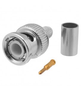 RG- 59, BNC MACHO CRIMPAR