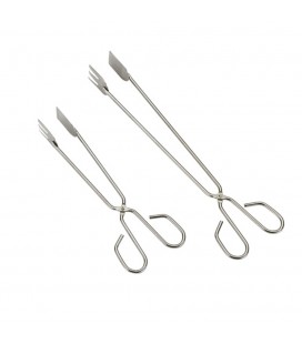 PINZAS 26CM PARA PESCADO INOX. 