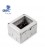 Caja superficie 3 modulos con tapa IP55 