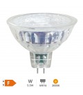 LED dicroica cristal 38º 5,5W 3000K