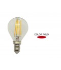 ESFERICA LED ROJA 1,5W E14