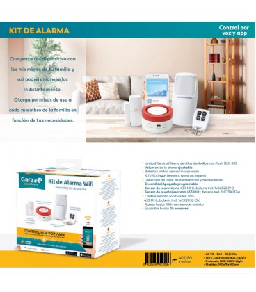 Gz kit seguridad smart wifi