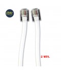 PROLONGACION TELEFONICA 2M 4 VIAS M-M