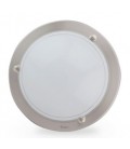 20W E27 APLIQUE TECHO REDONDO ALUMINIO