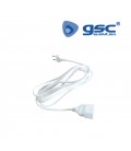 Prolongador (2x0.75mm) 5M Blanco
