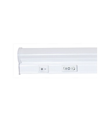 Regleta LED T5 4W con interruptor. CCT