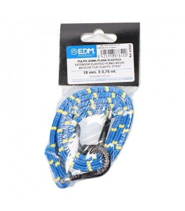 PULPO GOMA PLANO BICOLOR 0,75m COLORES